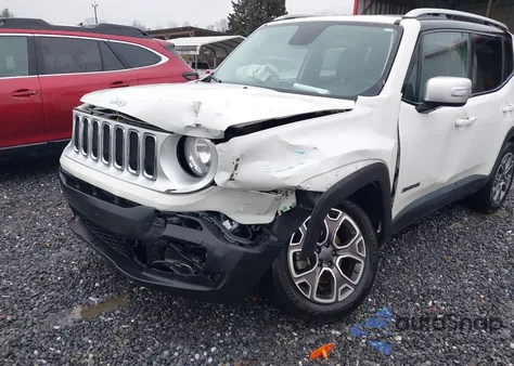 2017 Jeep Renegade Limited 4X4 from USA, damaged, VIN ZACCJBDB8HPE54469